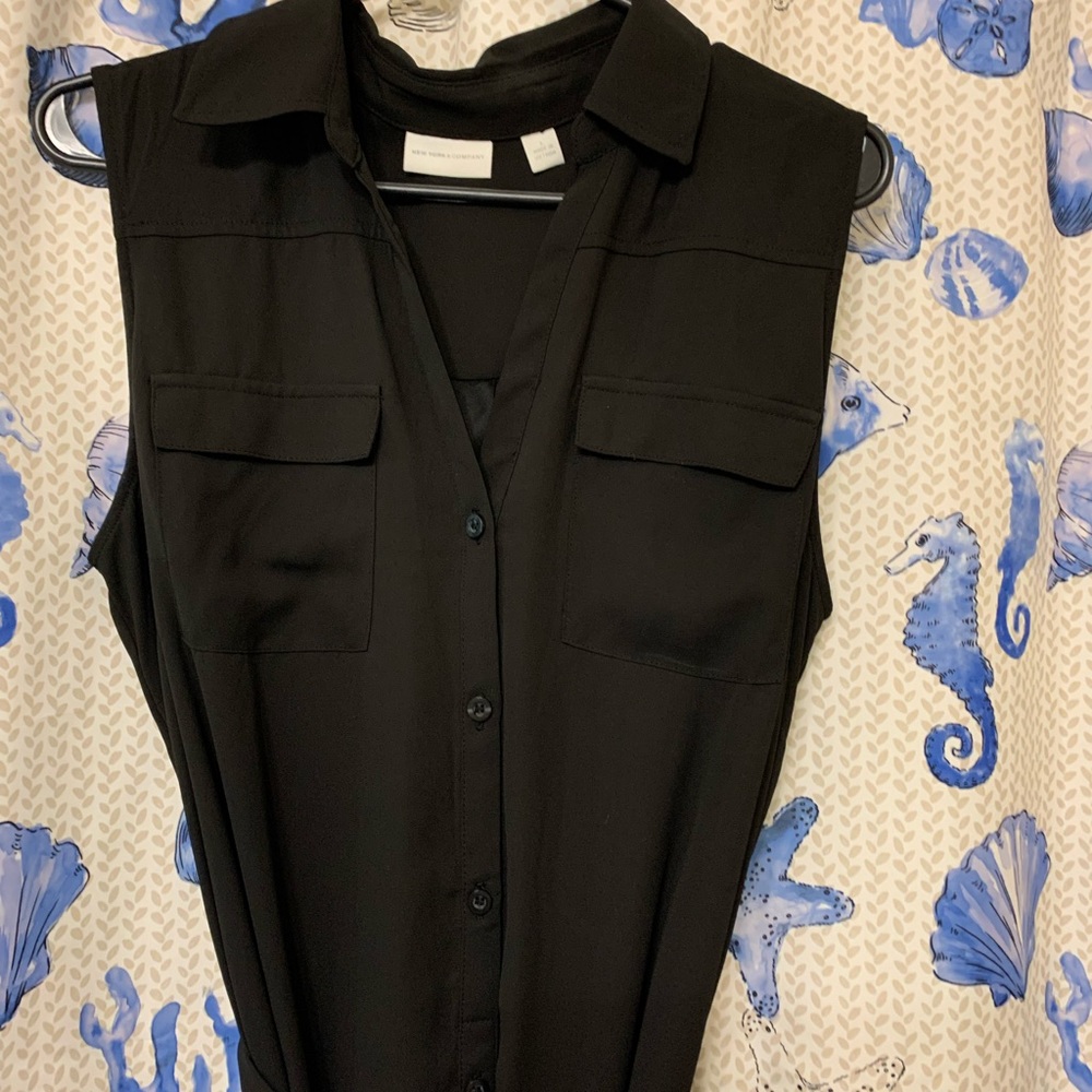 New York & Company  button up dress
